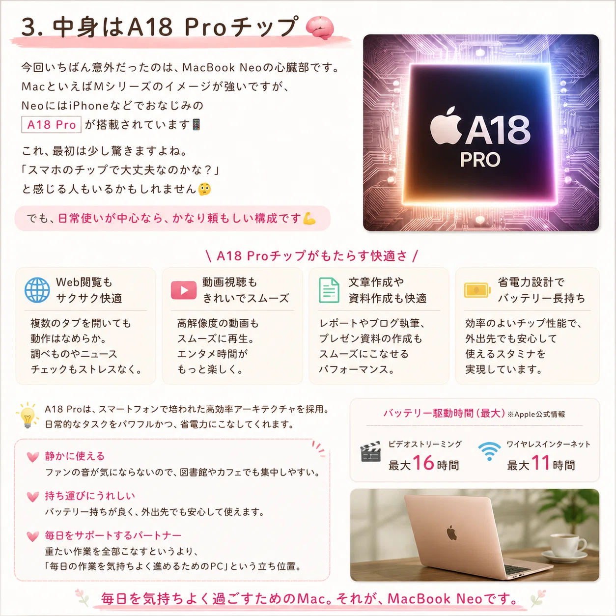 2026年最新】Appleがくれた新しい選択肢。「MacBook Neo」が私たちの