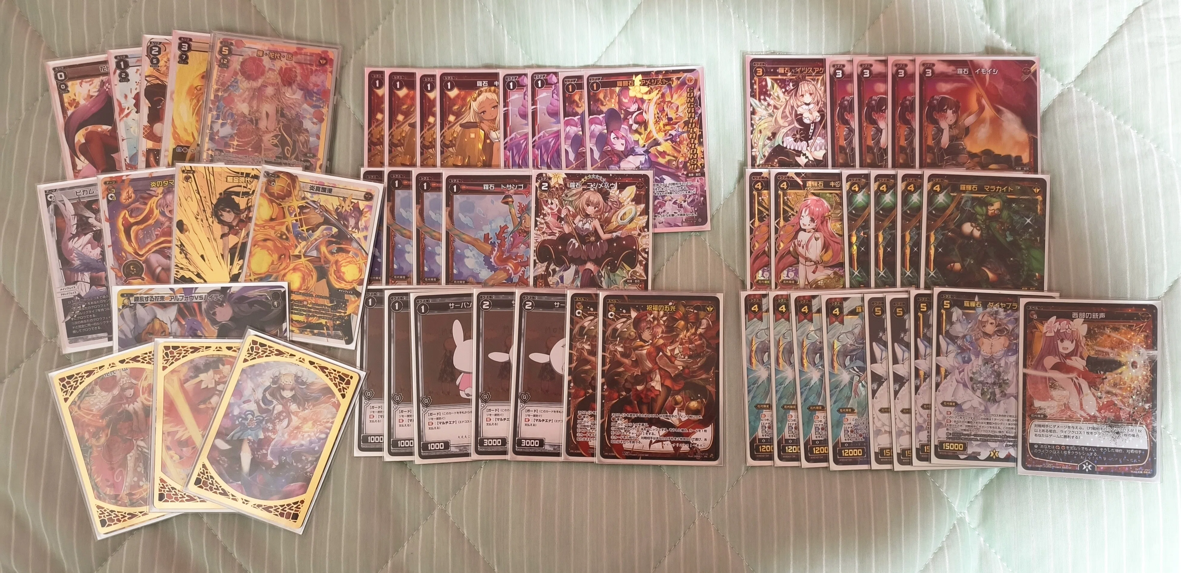 WIXOSS オールスター 鉱石宝石伍花代の話｜うりゅ