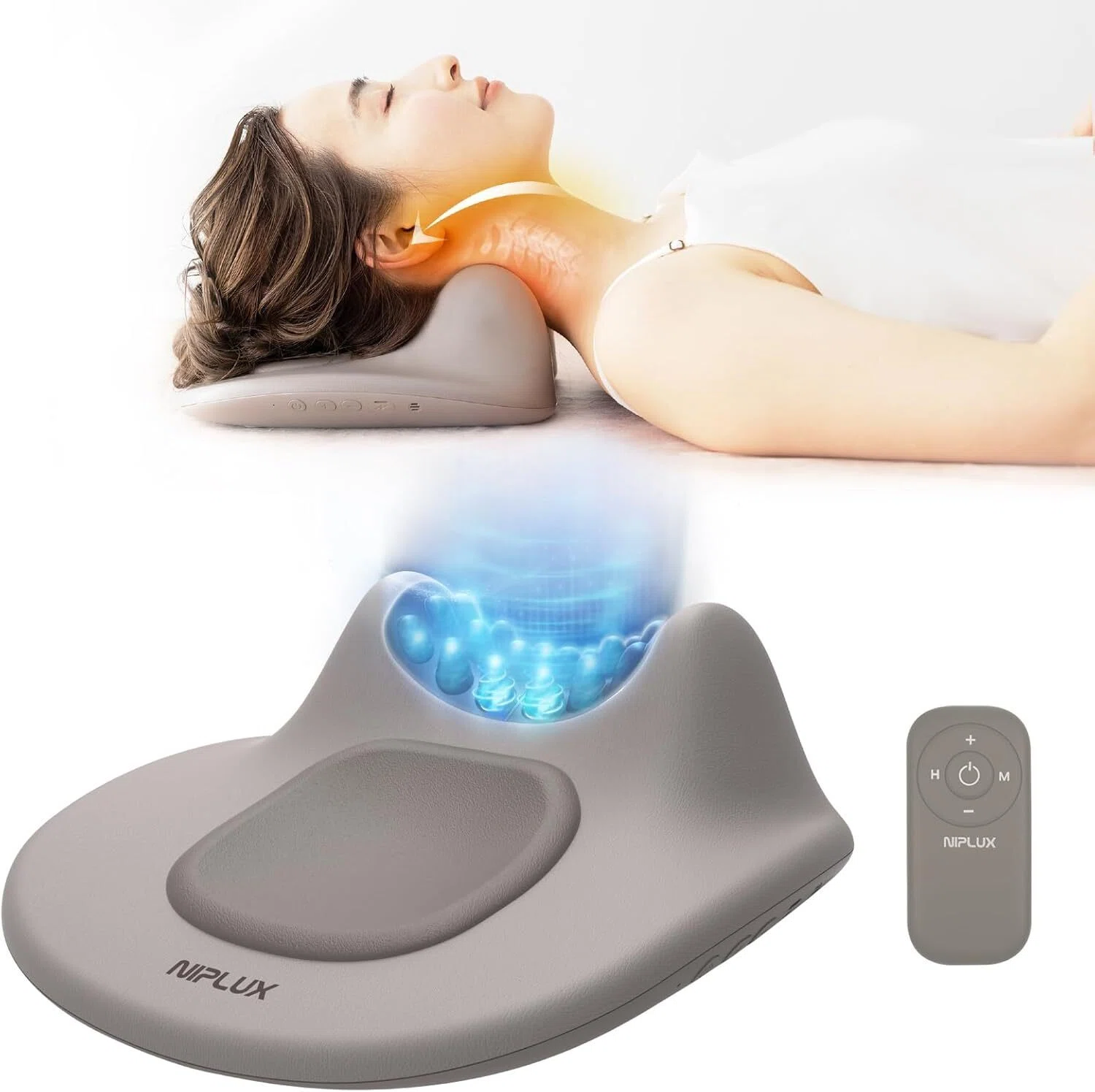 マジでヤバい】NIPLUX ネック リラックス 首 肩こり 温熱 電動 5種類 