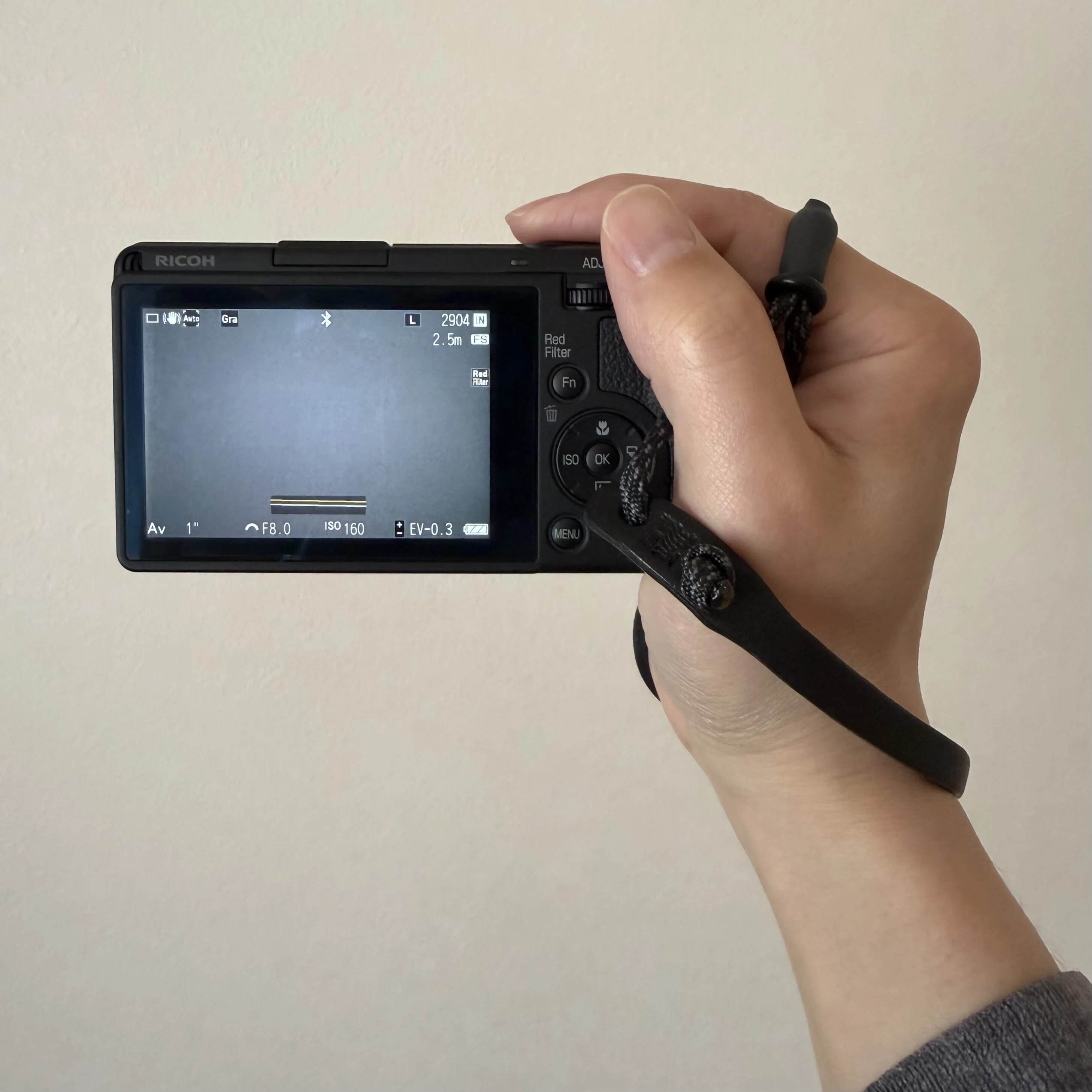 GR IV MonochromeのストラップをWOTANCRAFTにした｜manac