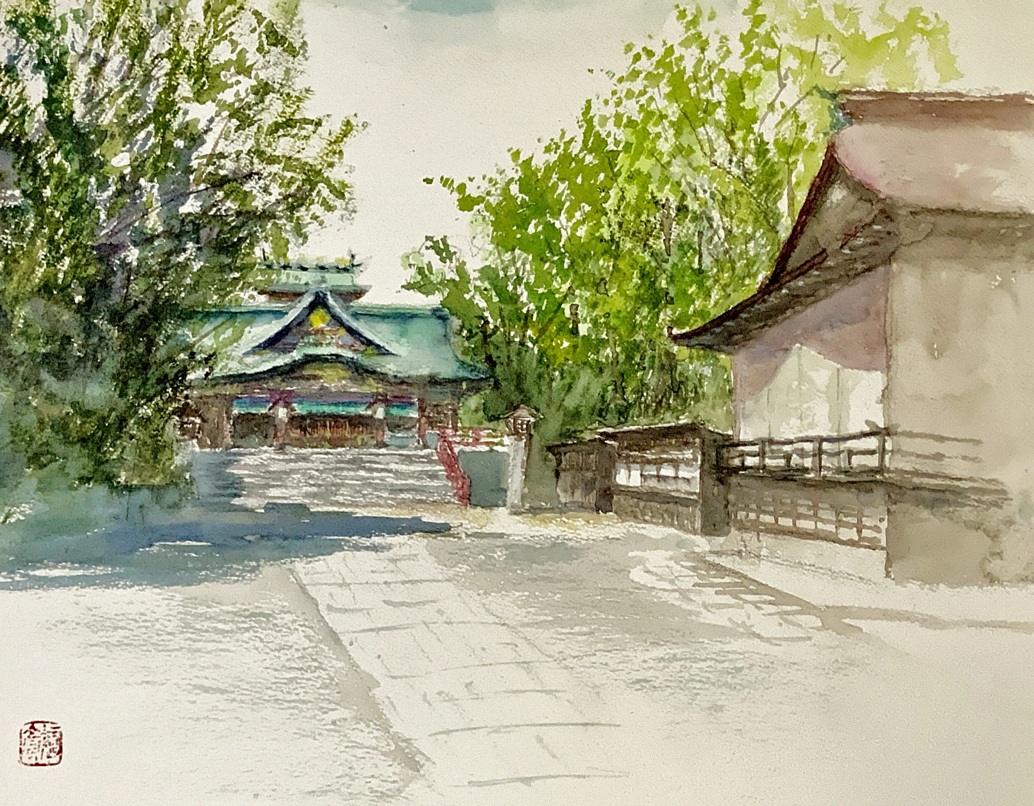 水彩画173】まとめて3作｜tatatotoya
