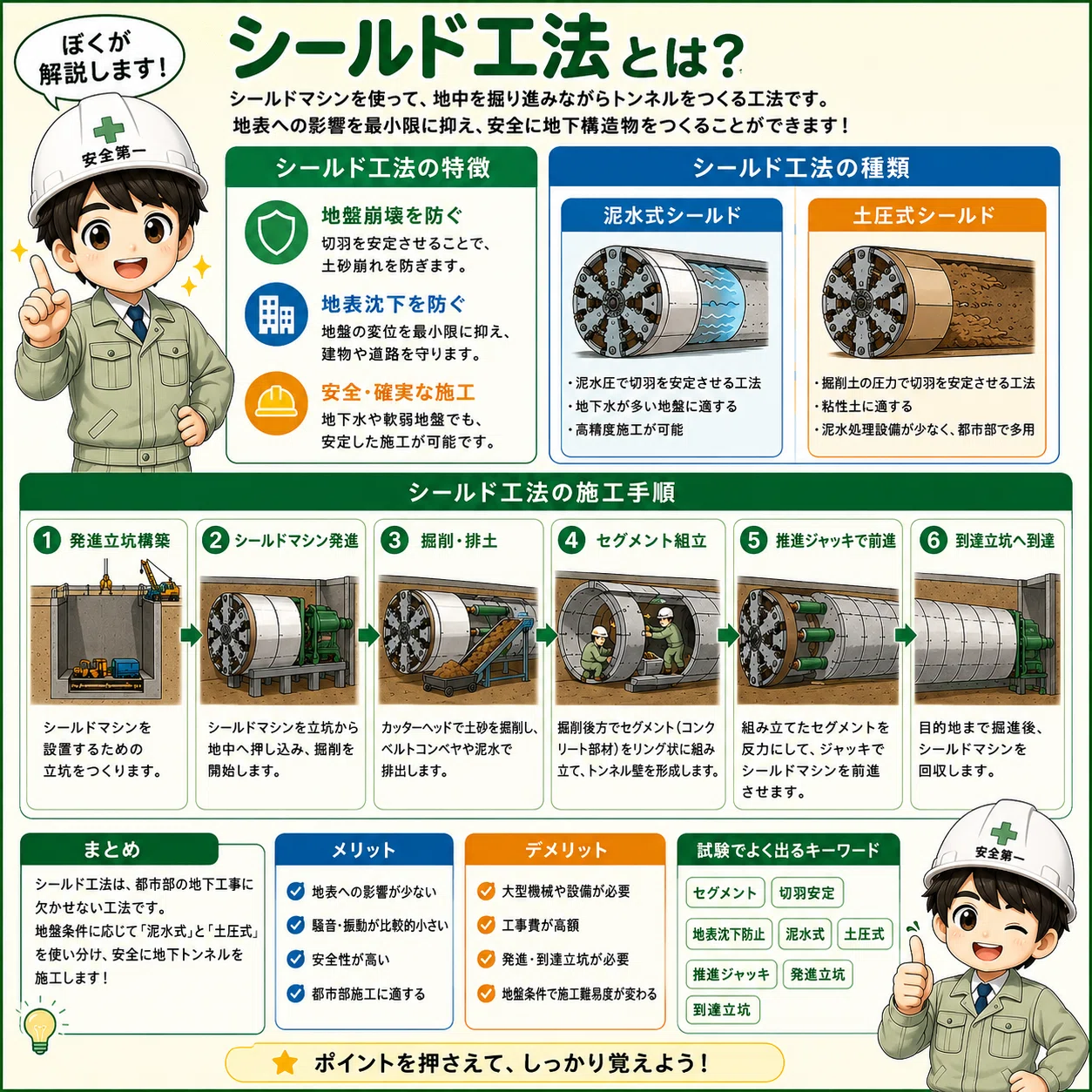 シールド工法とは？特徴・種類・施工手順をわかりやすく解説｜大雅施工