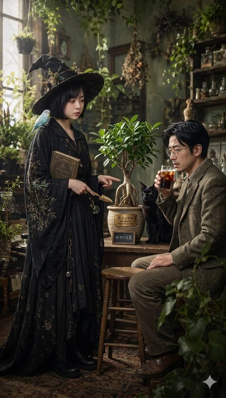 植物標本室 #1】魔女見習いは、根を甘やかさない｜はすを
