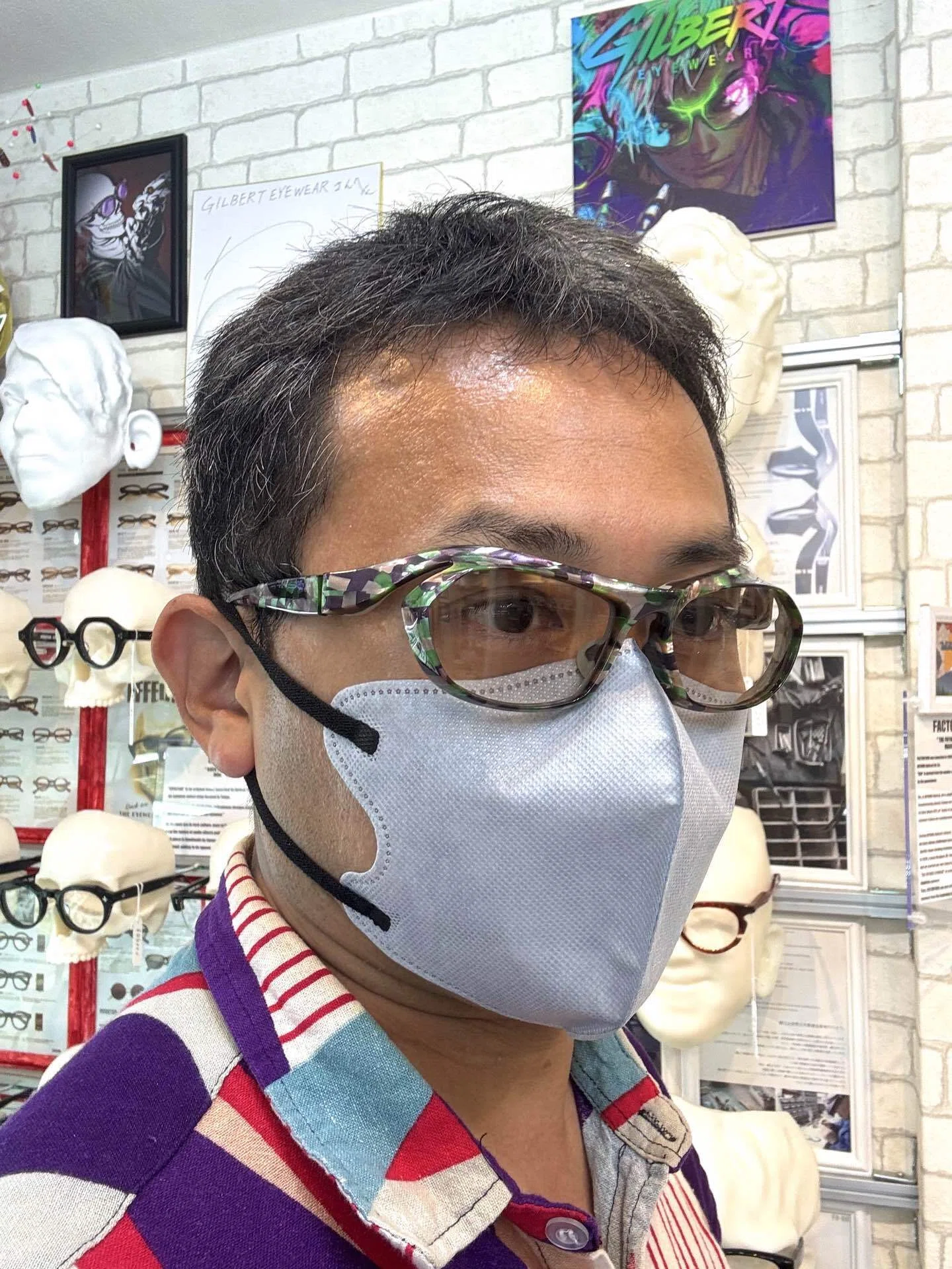 金襴緞子 FACTORY900 FA-320 H06 HAMAYA 別注色｜GILBERT EYEWEAR 