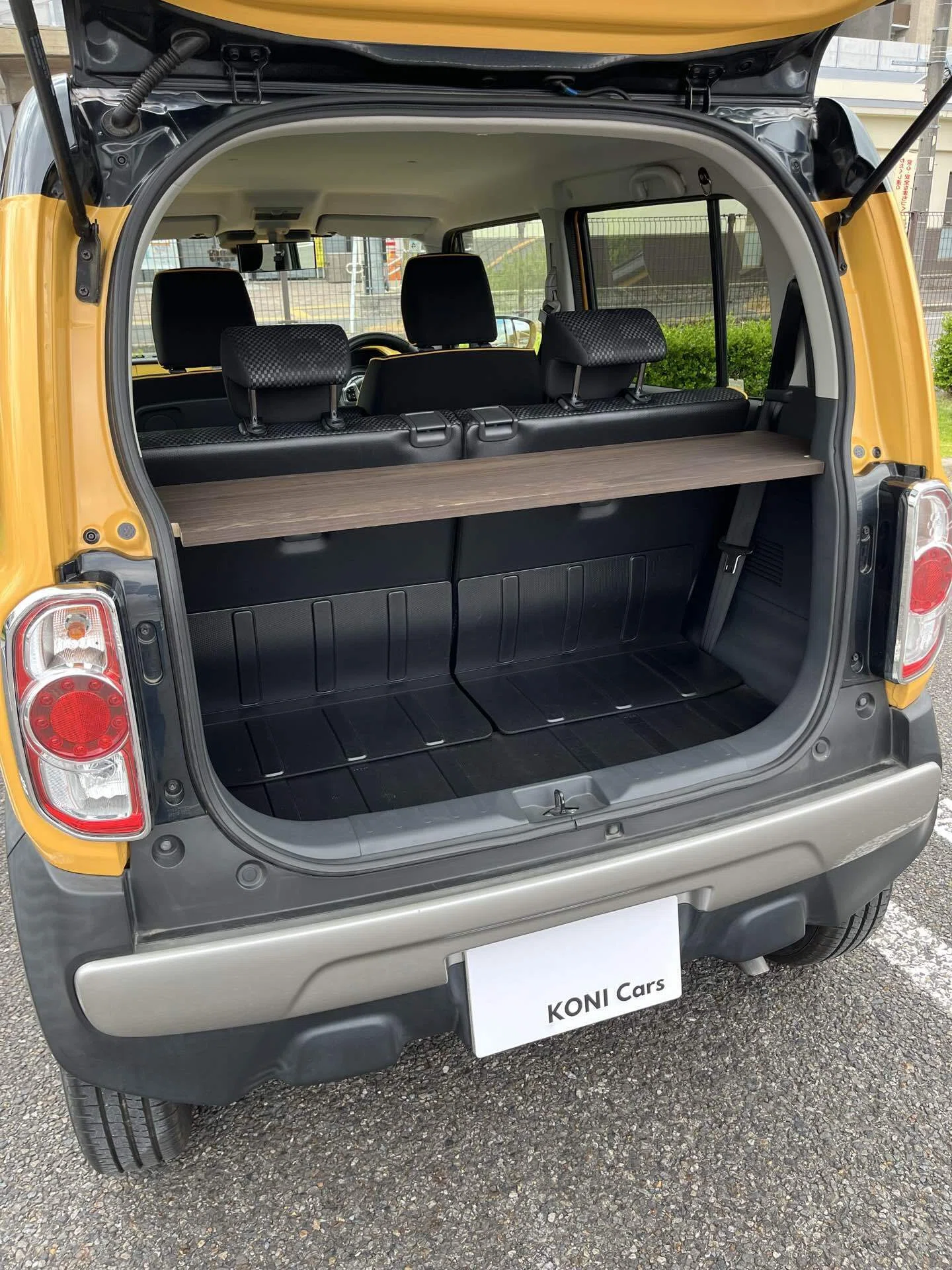 ハスラー ラゲッジボード取付｜KONI Cars