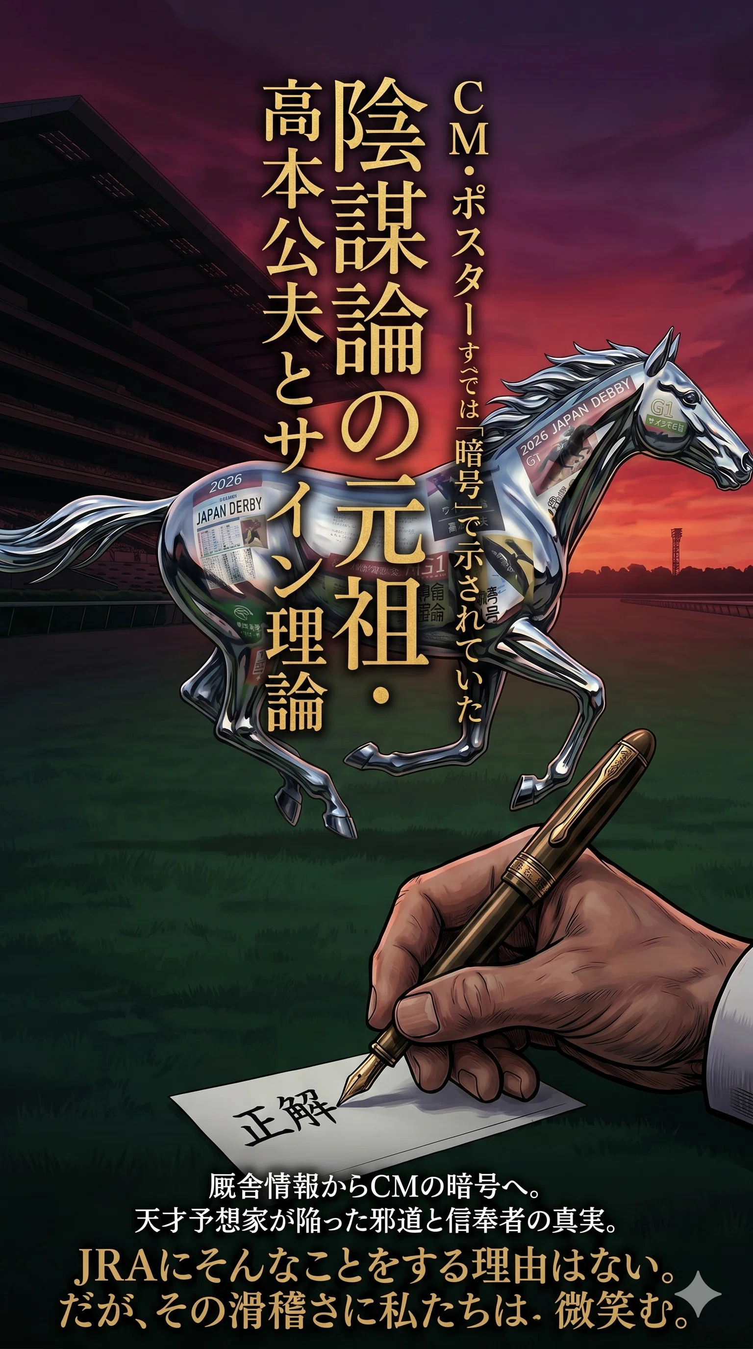 神託の答え合わせ――ロブチェン、あるいは「繋」の完成】【#⃣読む競馬