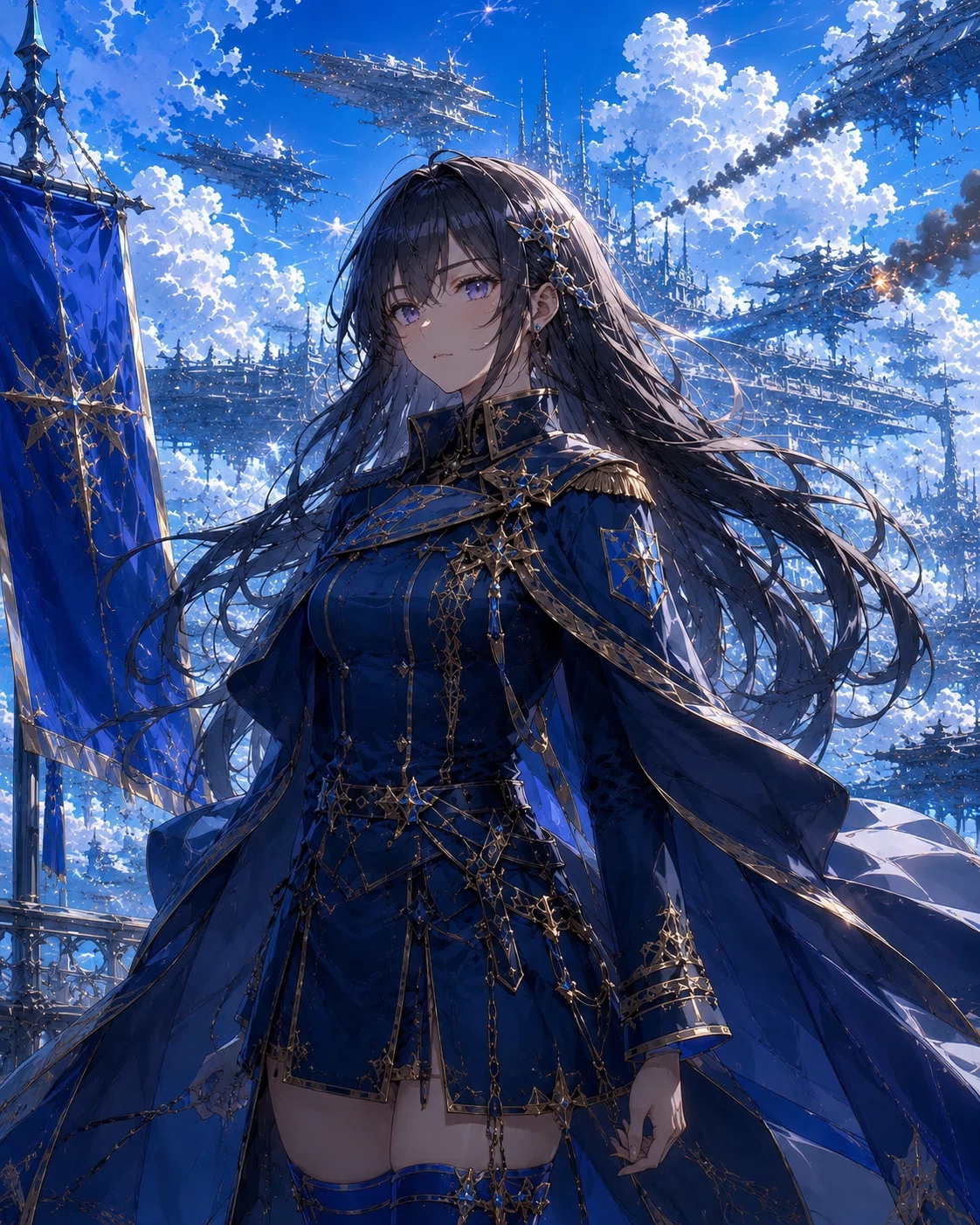 空に沈む国 ―空中都市戦記―第0話:空に浮かぶ国々を読む前に|ウミちゃん|汐見ウミの余韻が残る小説 📚💙🫧