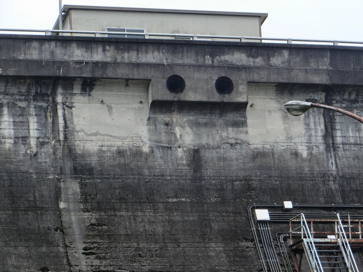 茨城県 藤井川ダム 通気口