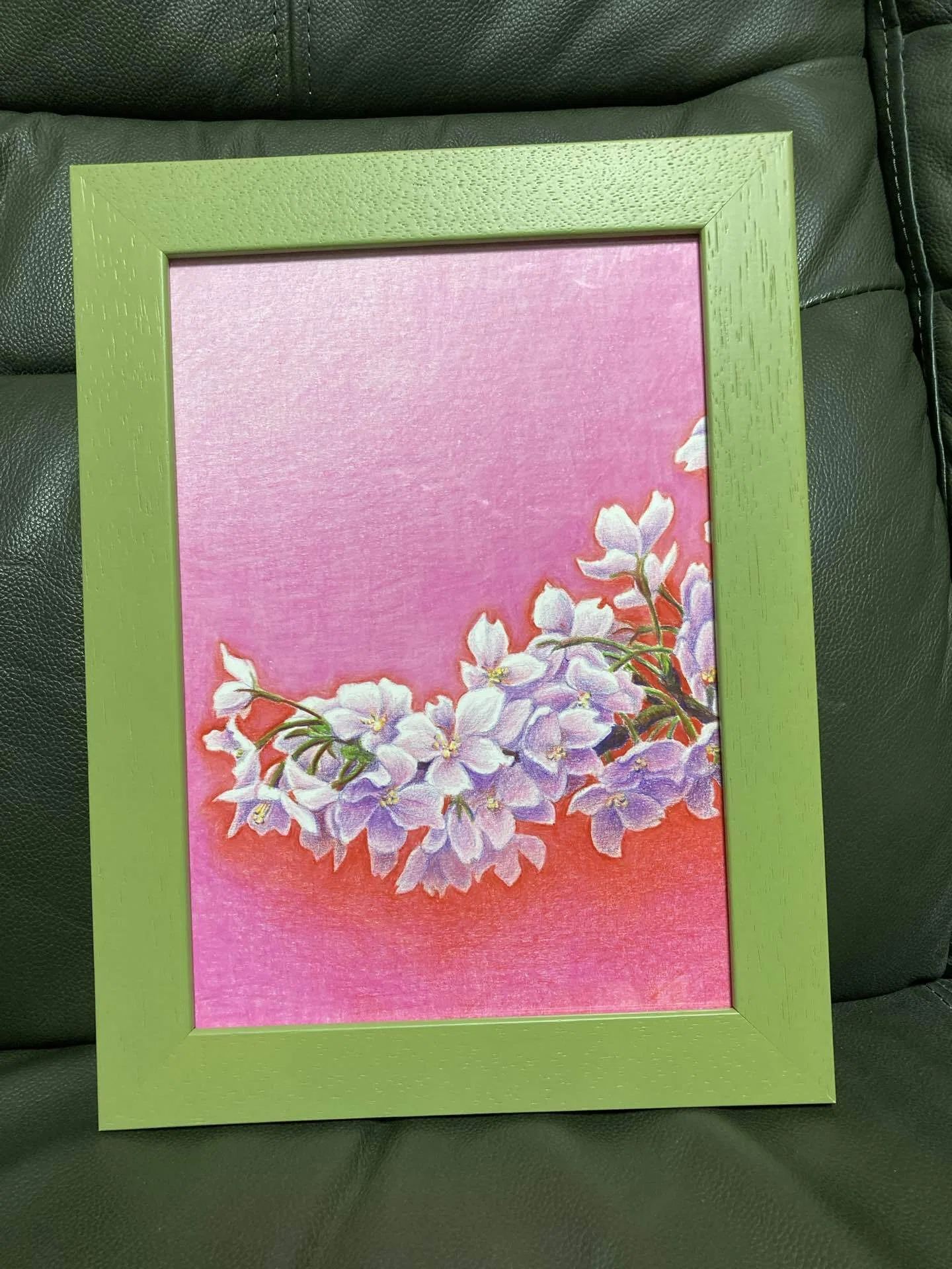ダーマトグラフ作品 桜 の完成まで〜制作過程公開‼️」｜Yuna.
