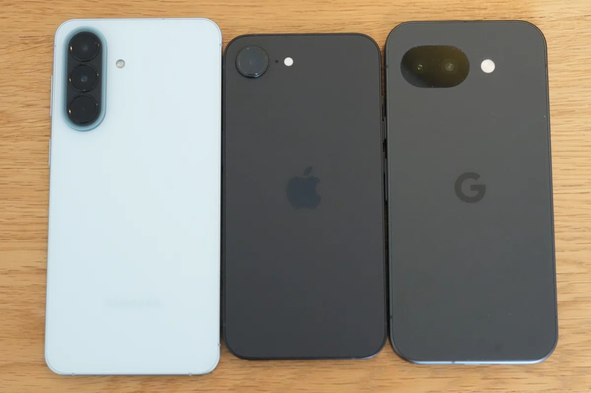 Apple iPhone 17e Google Pixel 10a Samsung Galaxy A57