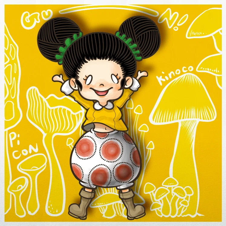 アナログのちびキャラ！をデジタルに描き変えかえ｜鹿角時計