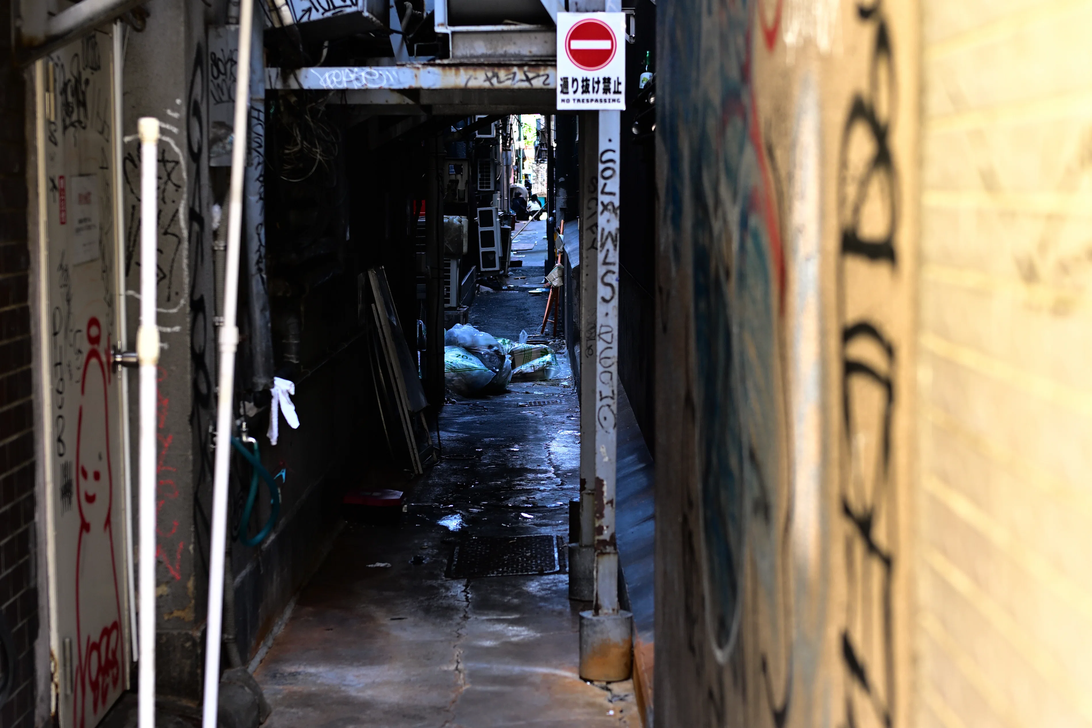 グラフィティを追いかけて、西新宿から歌舞伎町へ。新宿の落書きを探す