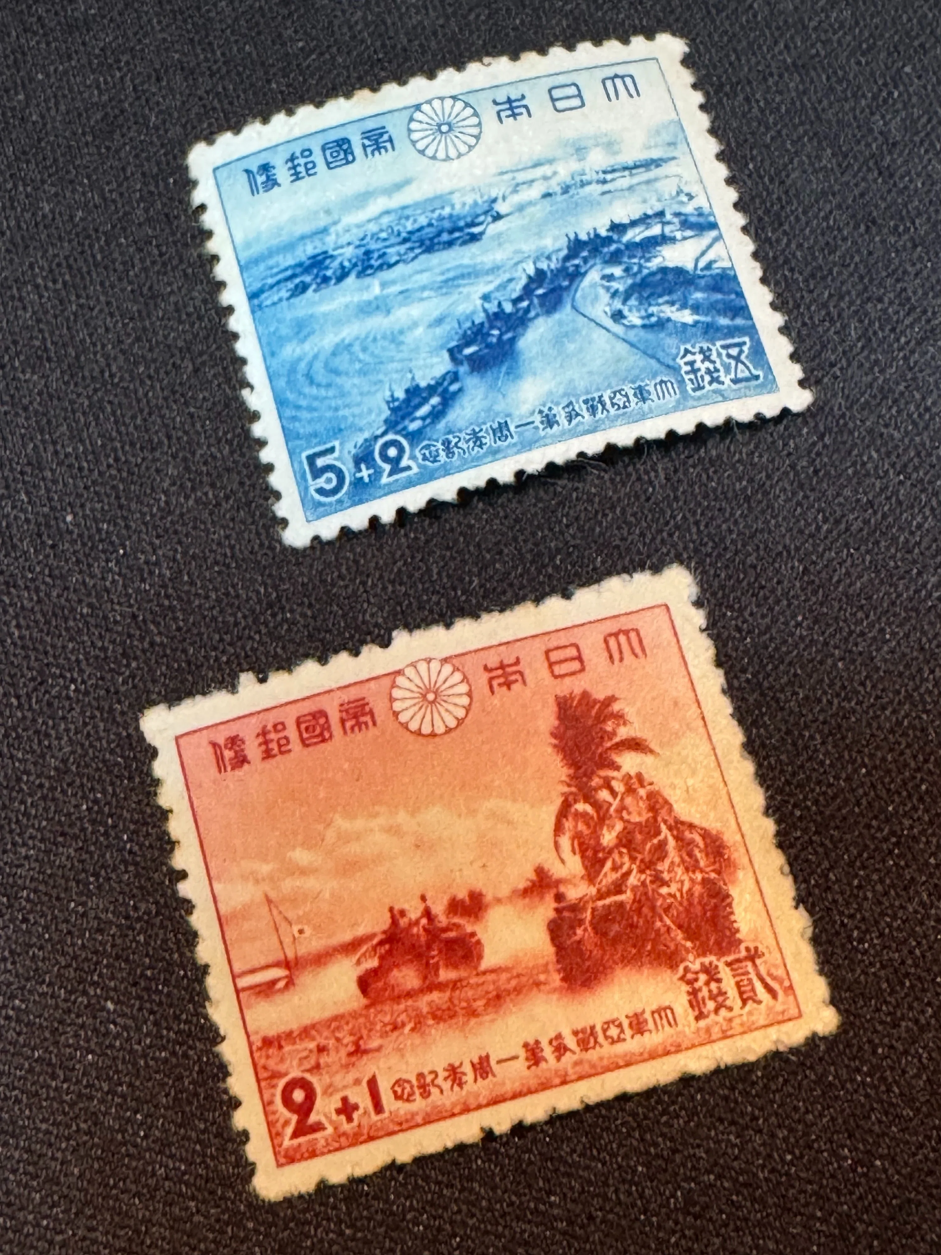 大平洋戦争当時、1942年2月15日のシンガポール陥落に合わせて国防献金