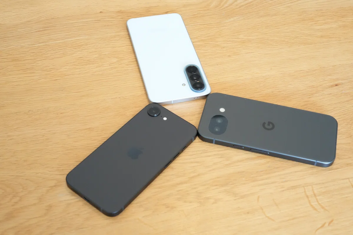 Apple iPhone 17e Google Pixel 10a Samsung Galaxy A57