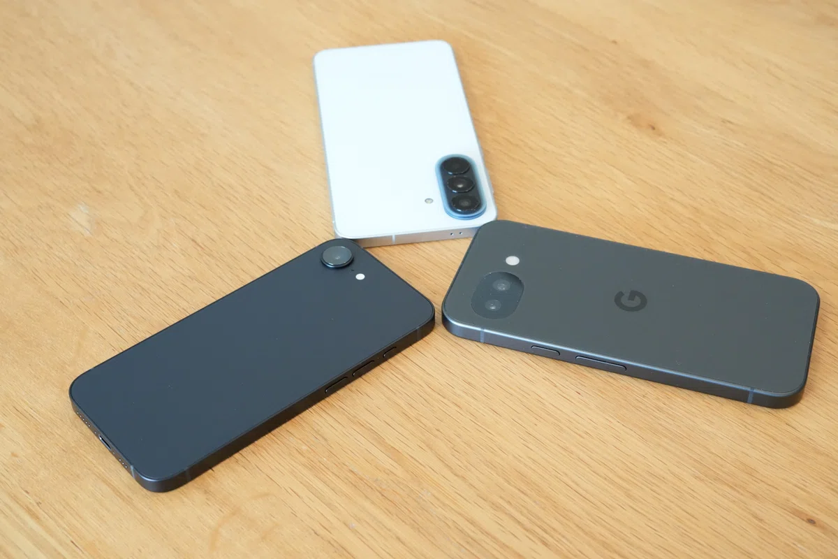 Apple iPhone 17e Google Pixel 10a Samsung Galaxy A57