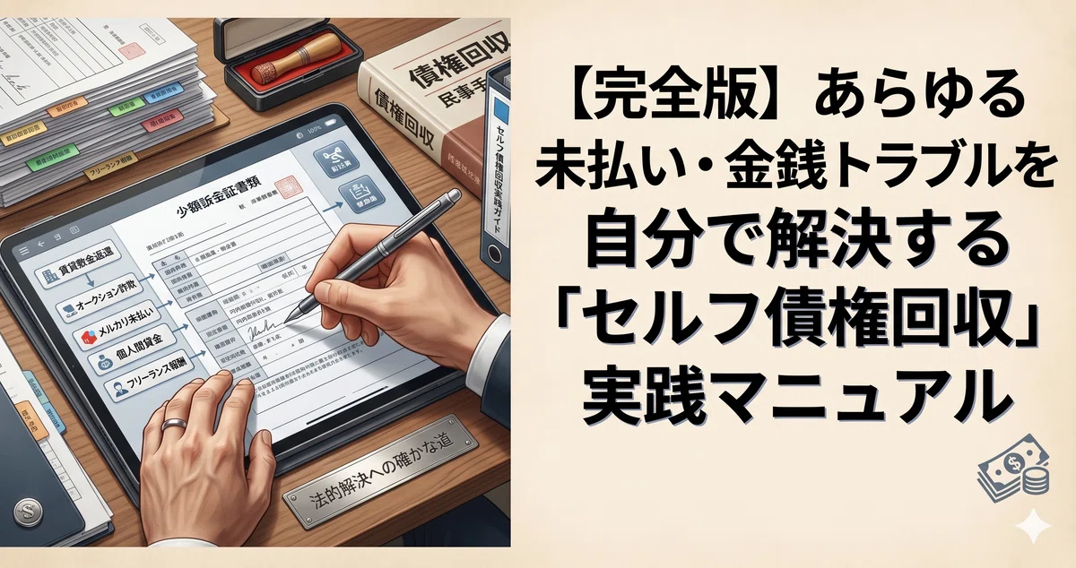 【全ジャンル共通】本気で回収を完了させたい方へ