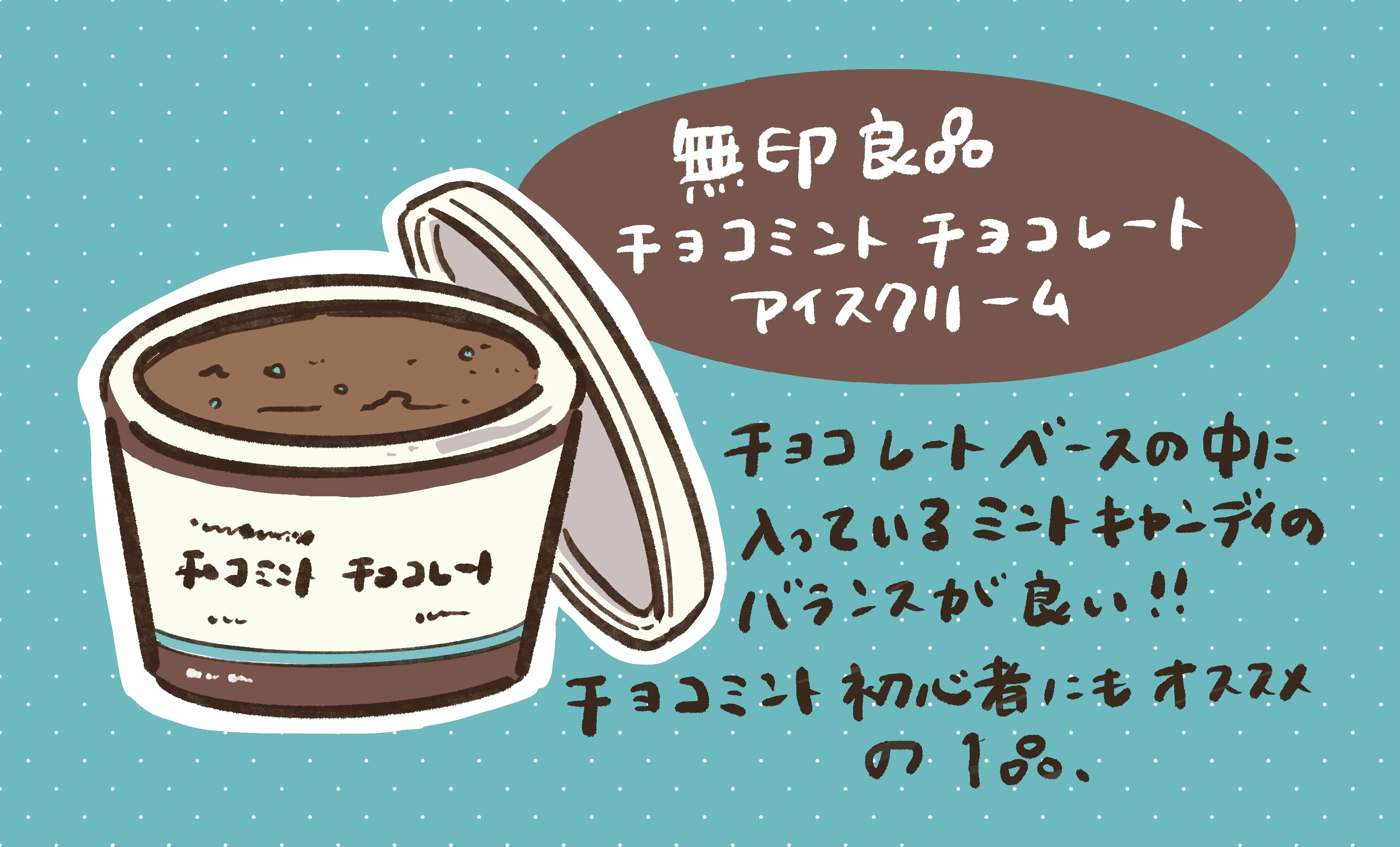 チョコミント活動記(無印良品多め)｜ヨシサコツバサ