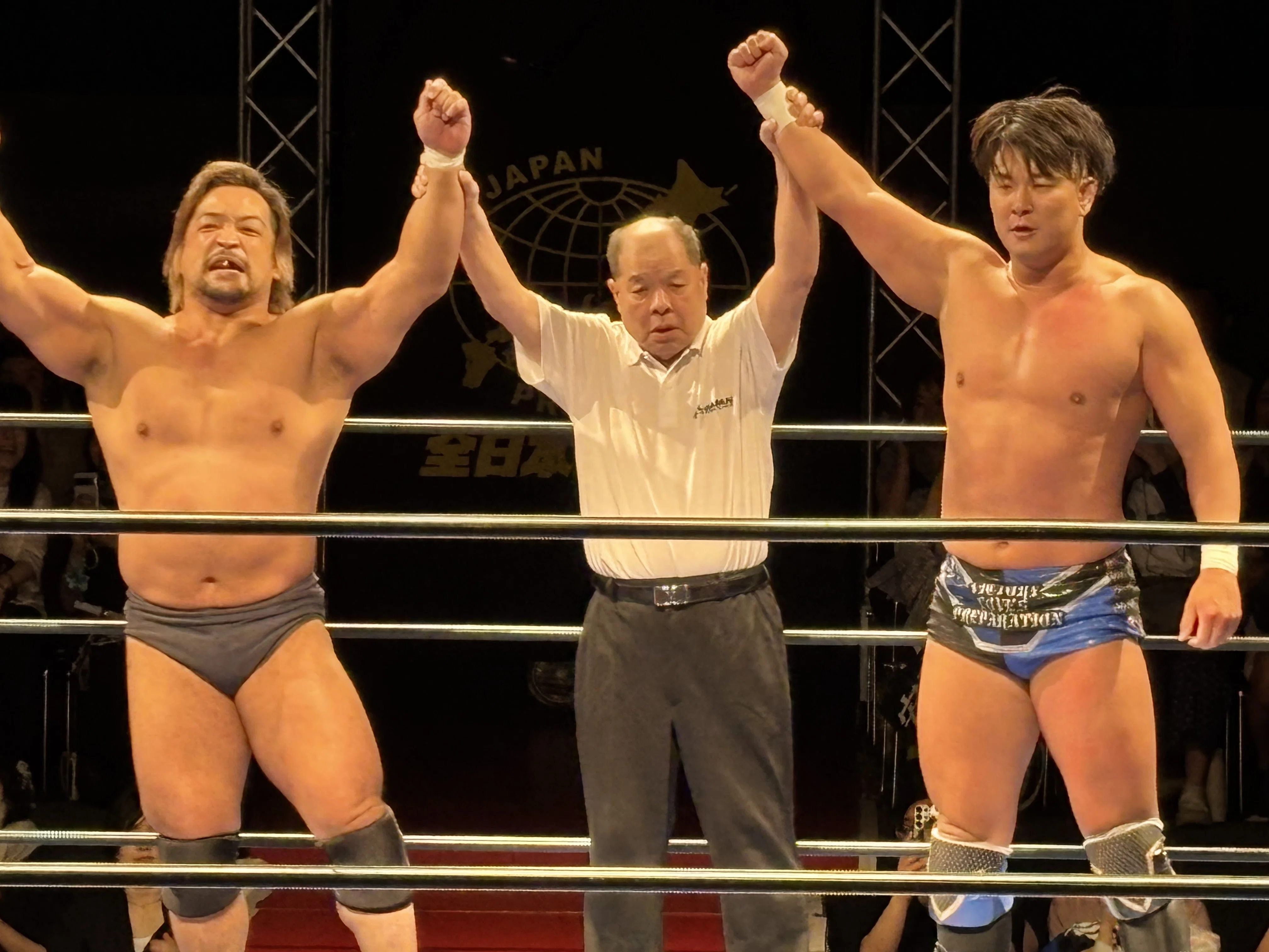 2日続けて、新木場で鈴木秀樹選手の試合を観戦したのだ。｜うえちゃん