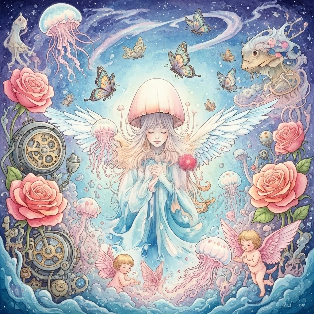 薔薇と天使たち69｜俵屋年彦