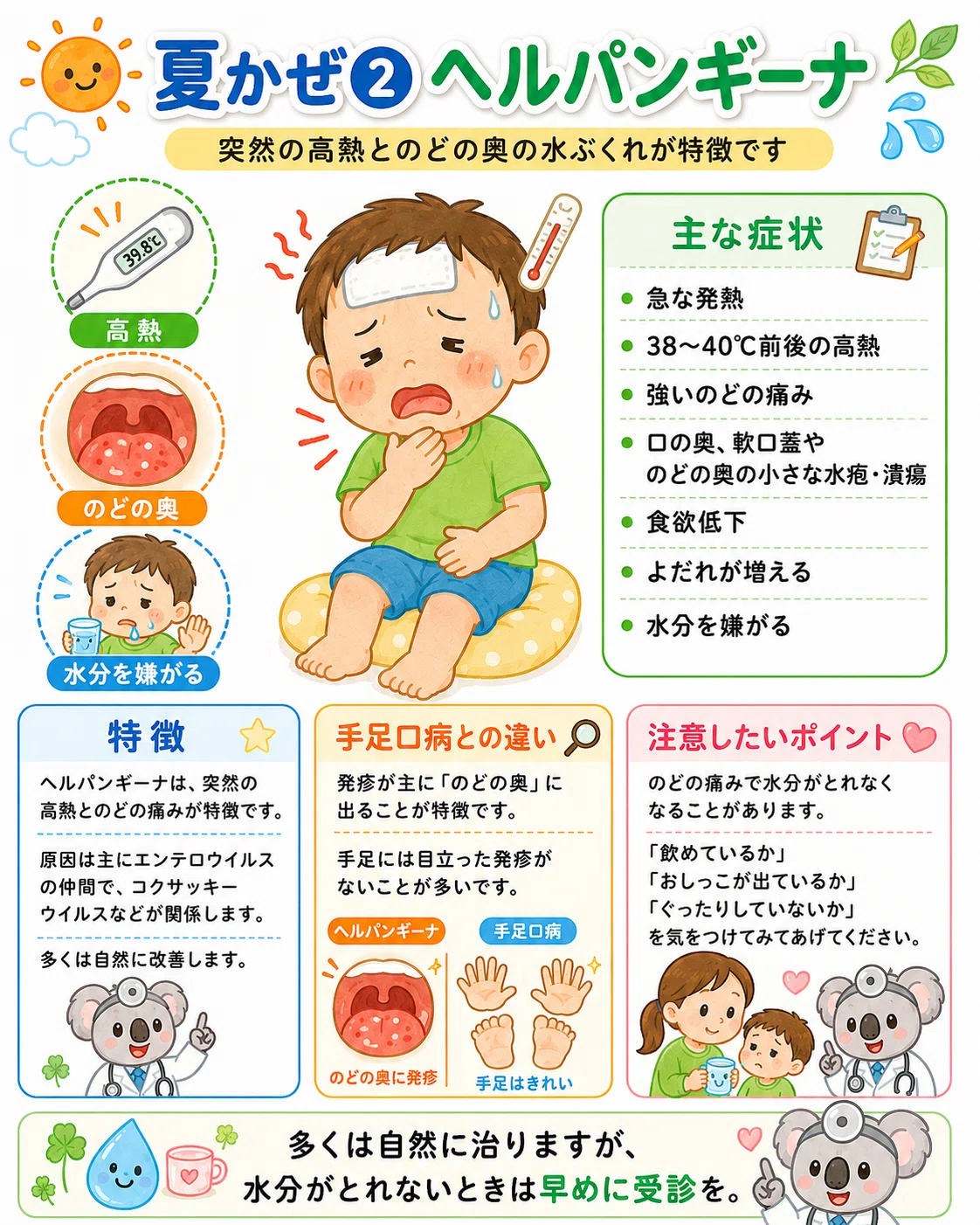夏 風邪 治す に は