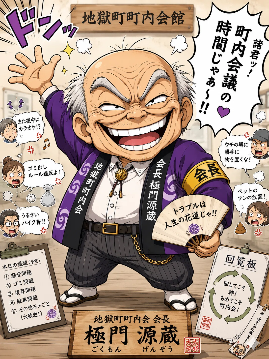 Welcome to the Hell Neighborhood Association｜カピバラさん