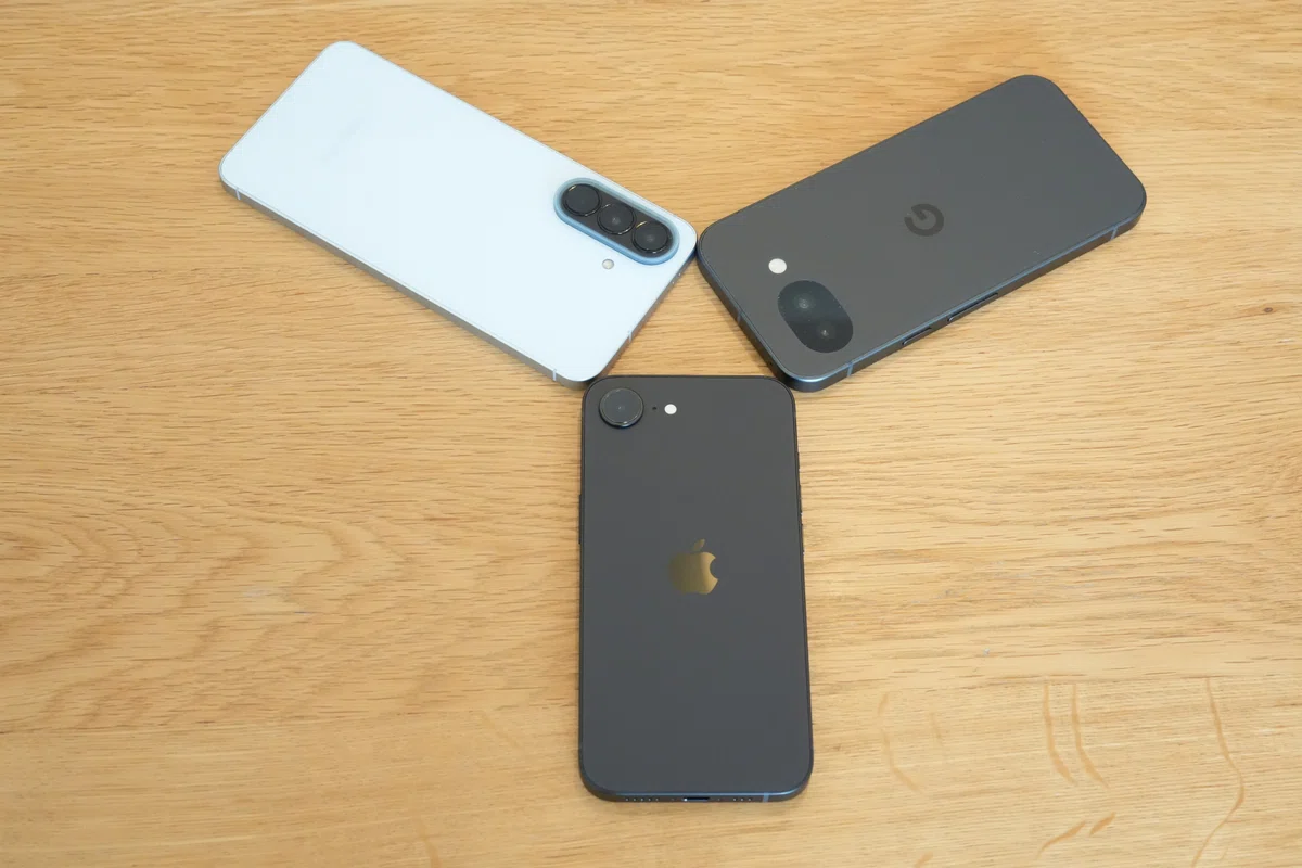 Apple iPhone 17e Google Pixel 10a Samsung Galaxy A57