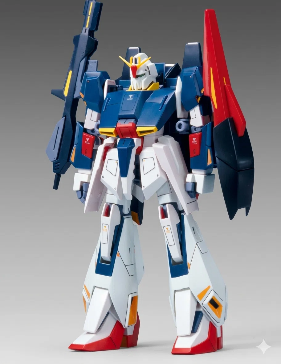 旧キット 1/100ゼータガンダム完成。｜マテラボ 【G PARTS Material