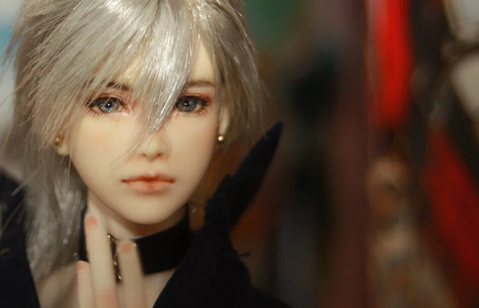 1/6カスタムドールヘッド☆UNFAIR25☆bymiho☆美形は好きですか
