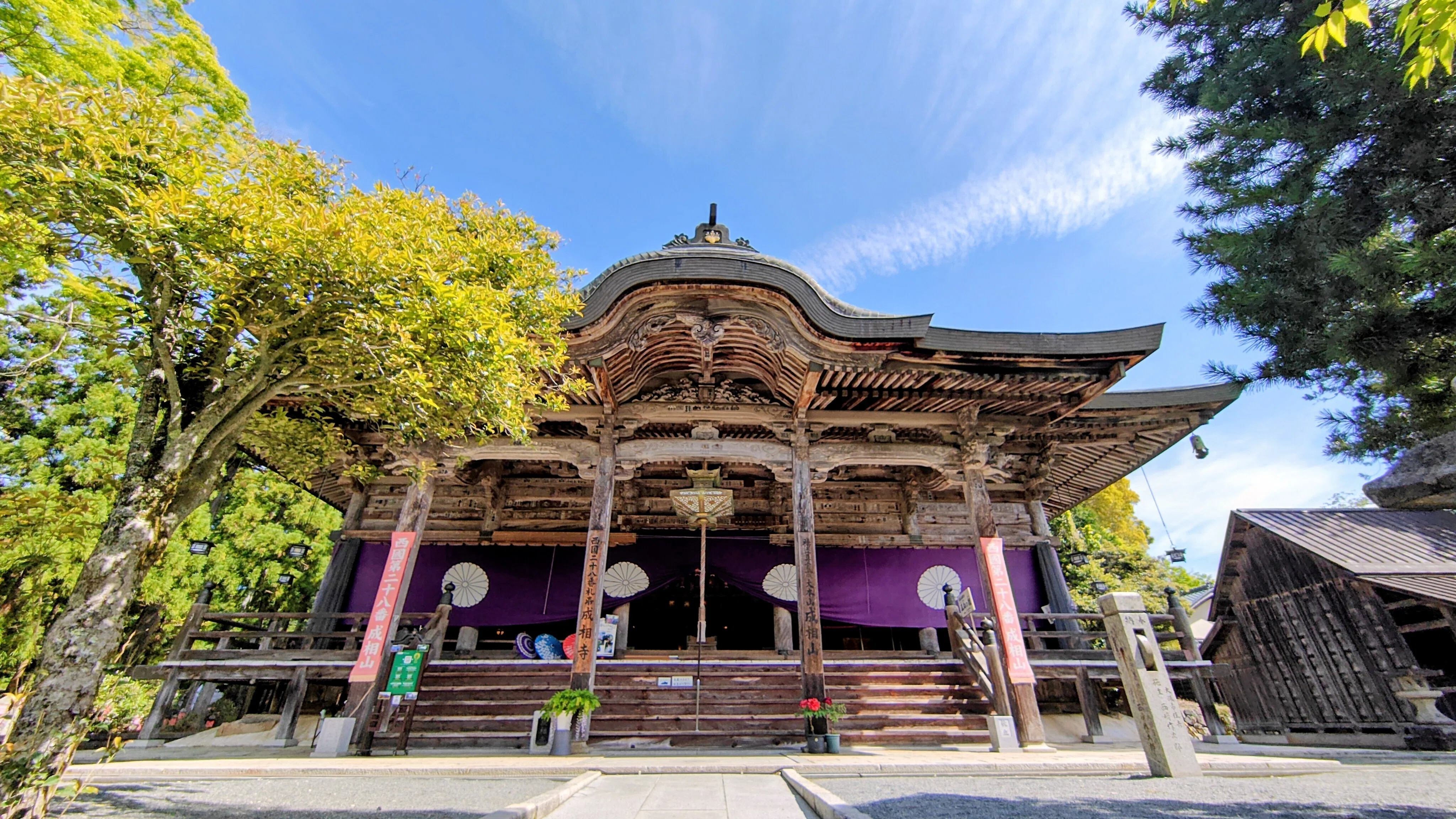 天橋立を眼下に望む成相山成相寺（京都府宮津市）へ行ってきました