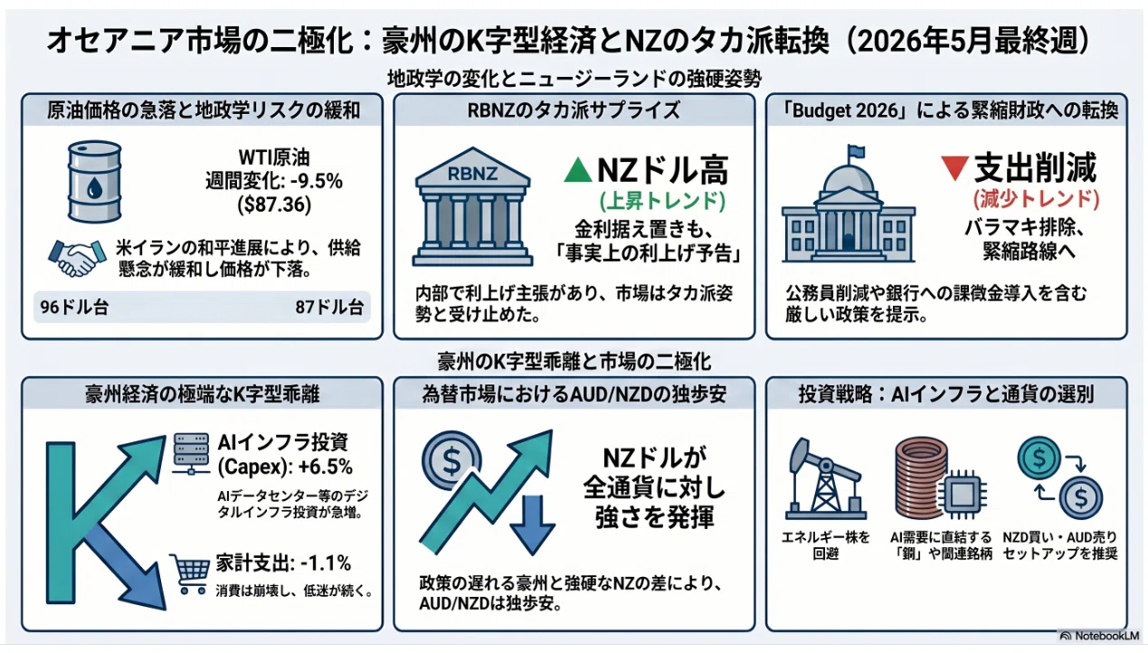 週間オセアニア（5/24～5/29） 26/5/30 #豪ドル ＃オーストラリア経済