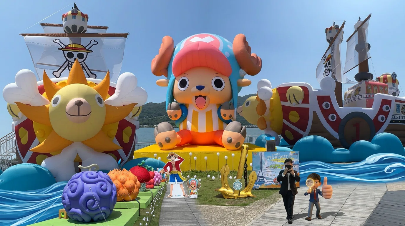 台湾・淡水】2026年最新！ワンピース（ONE PIECE）イベントと老街の