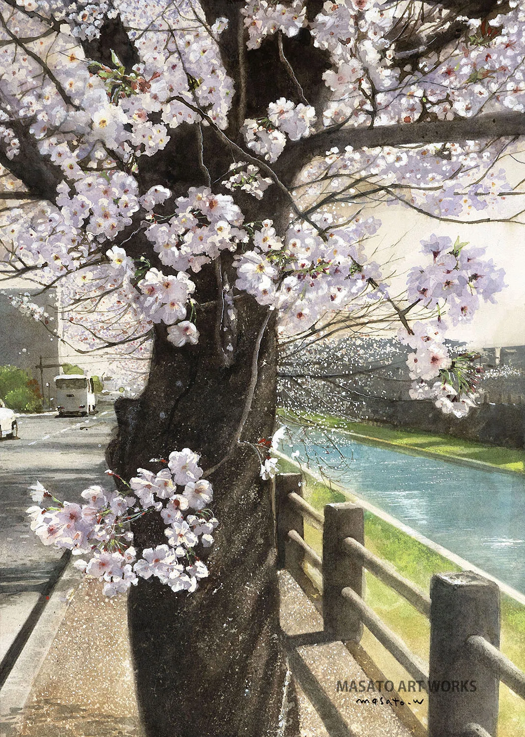 Representative Works & Sketches｜高密度水彩画と水彩スケッチの記録