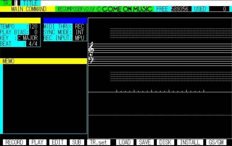 カモンミュージック RCM-PC98 ver2.3｜てOのミニカー日記。