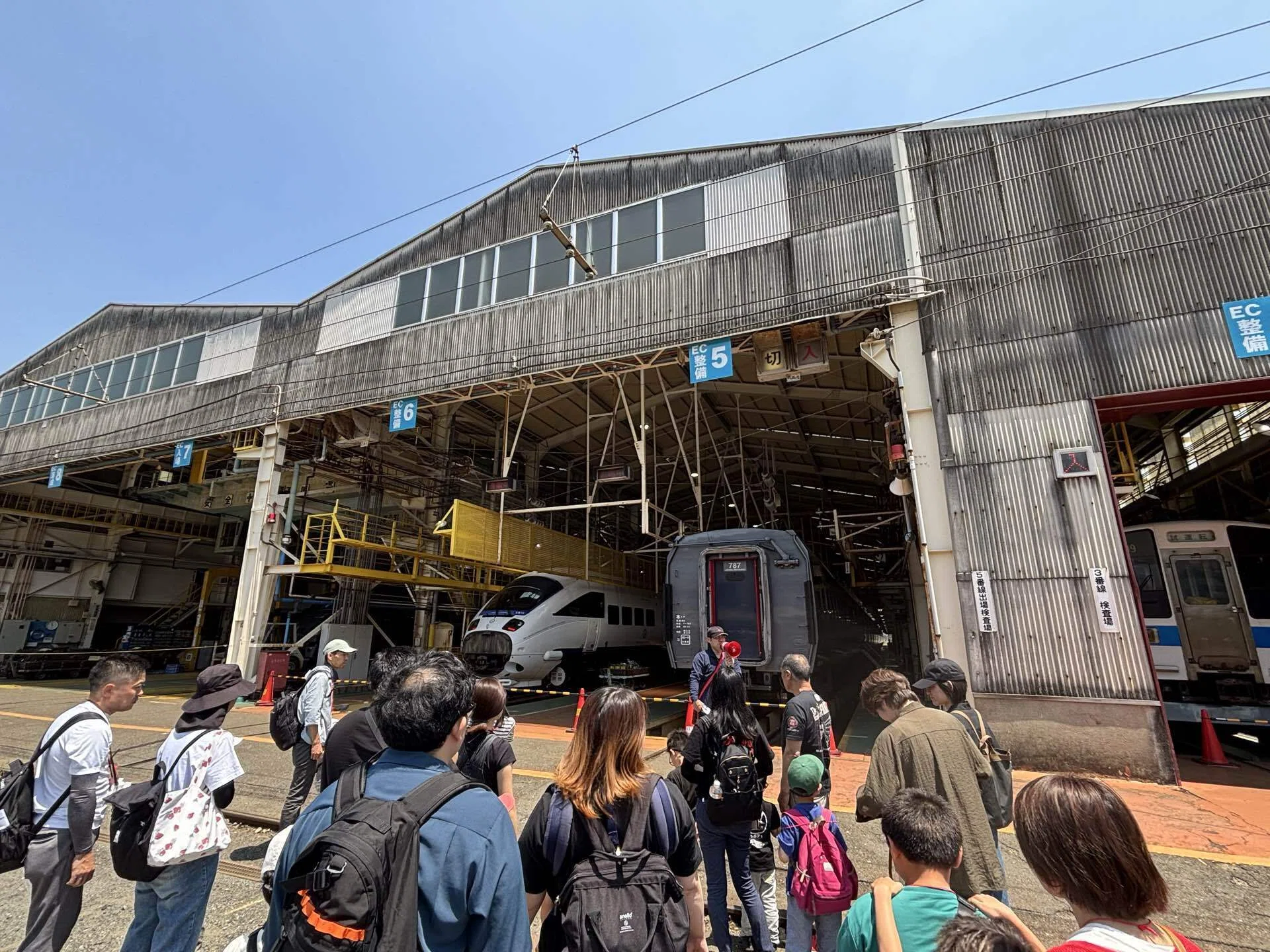 北九州市】小倉工場鉃道ランド特別ツアー【JR九州小倉総合車両センター