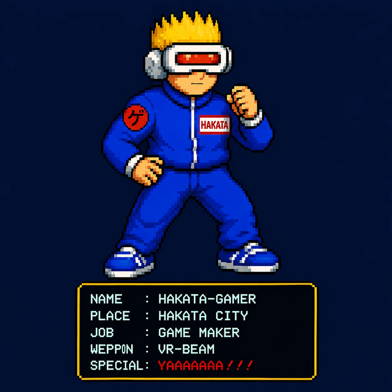 気が付けば7人に！？ 博多ゲームズのオリキャラ紹介｜HakataGamez