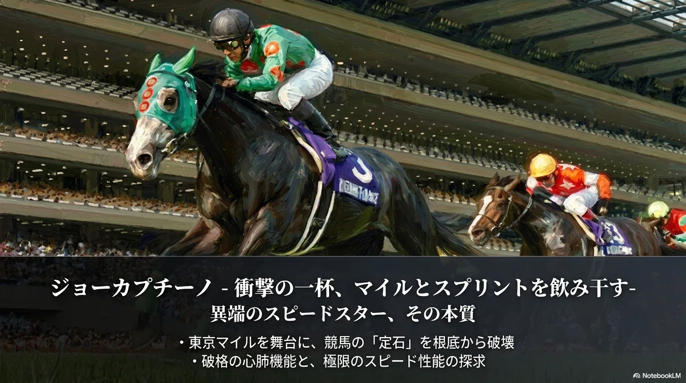 ジョーカプチーノ -衝撃の一杯、マイルとスプリントを飲み干す