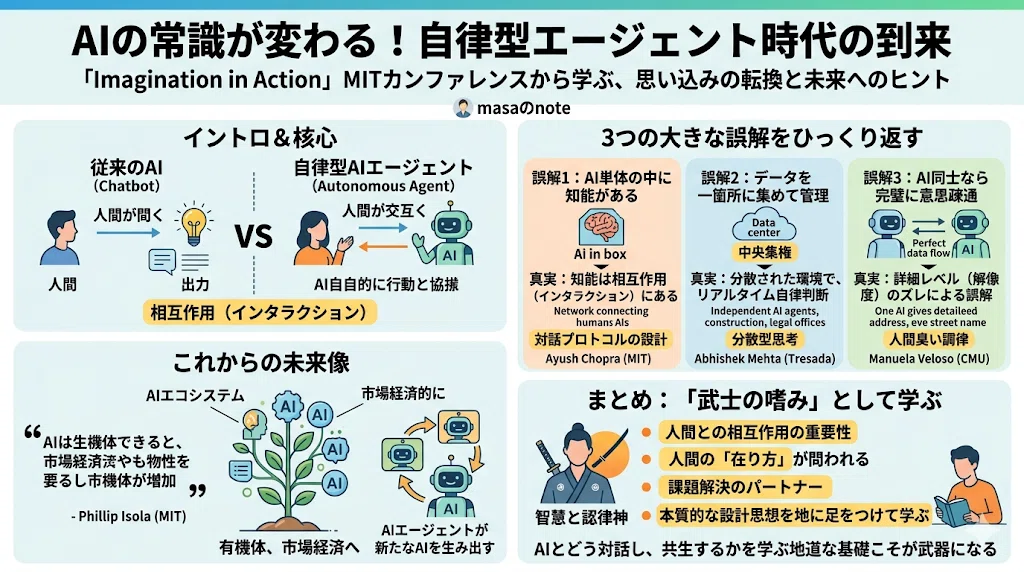 AIの常識を疑え】MIT研究者らが語る「自律型AIエージェント」の本質と