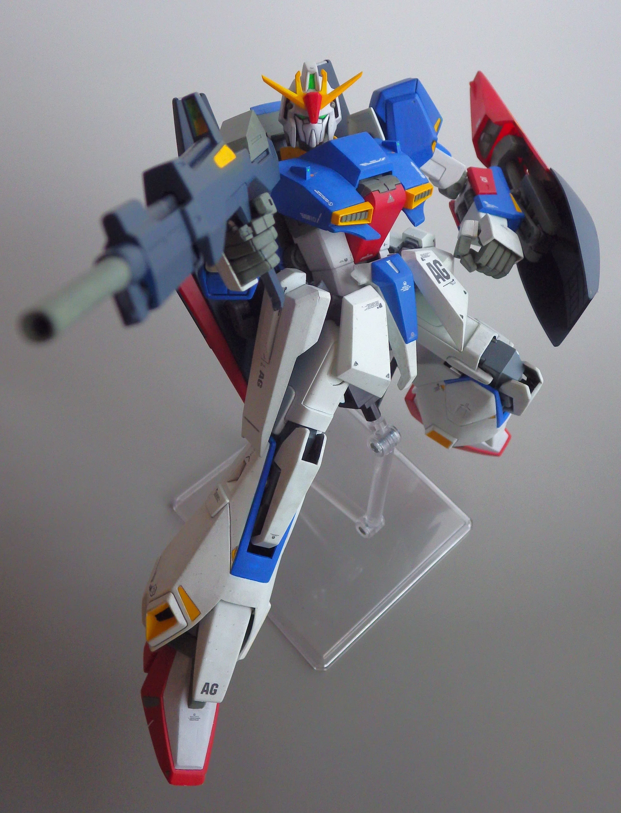 旧キット 1/100ゼータガンダム完成。｜マテラボ 【G PARTS Material