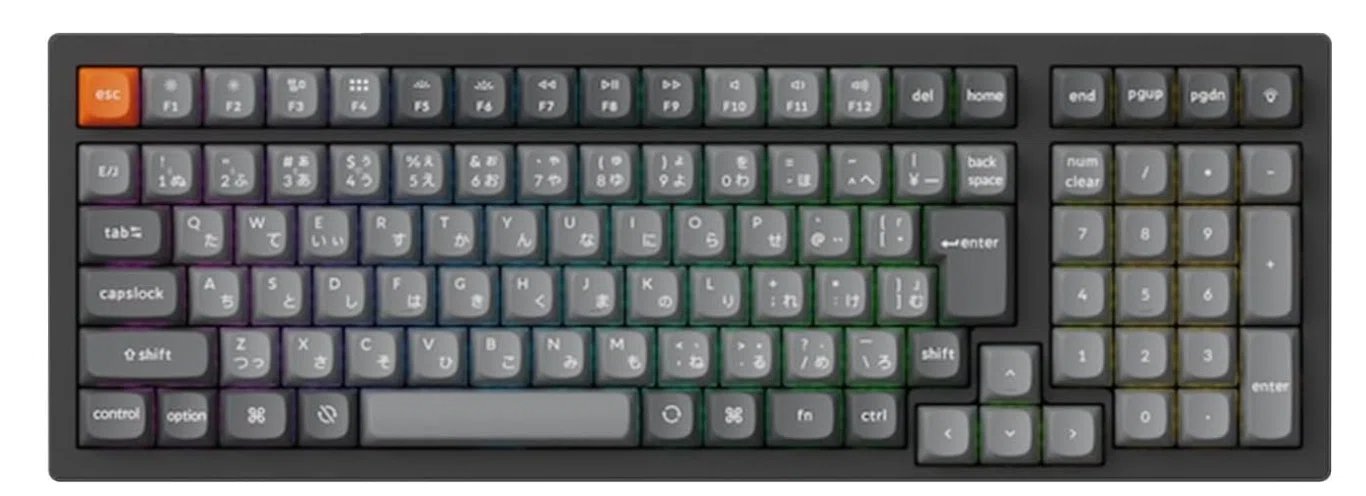 96%キーボード おすすめ7選｜テンキー付きで机を広く使える配列を用途
