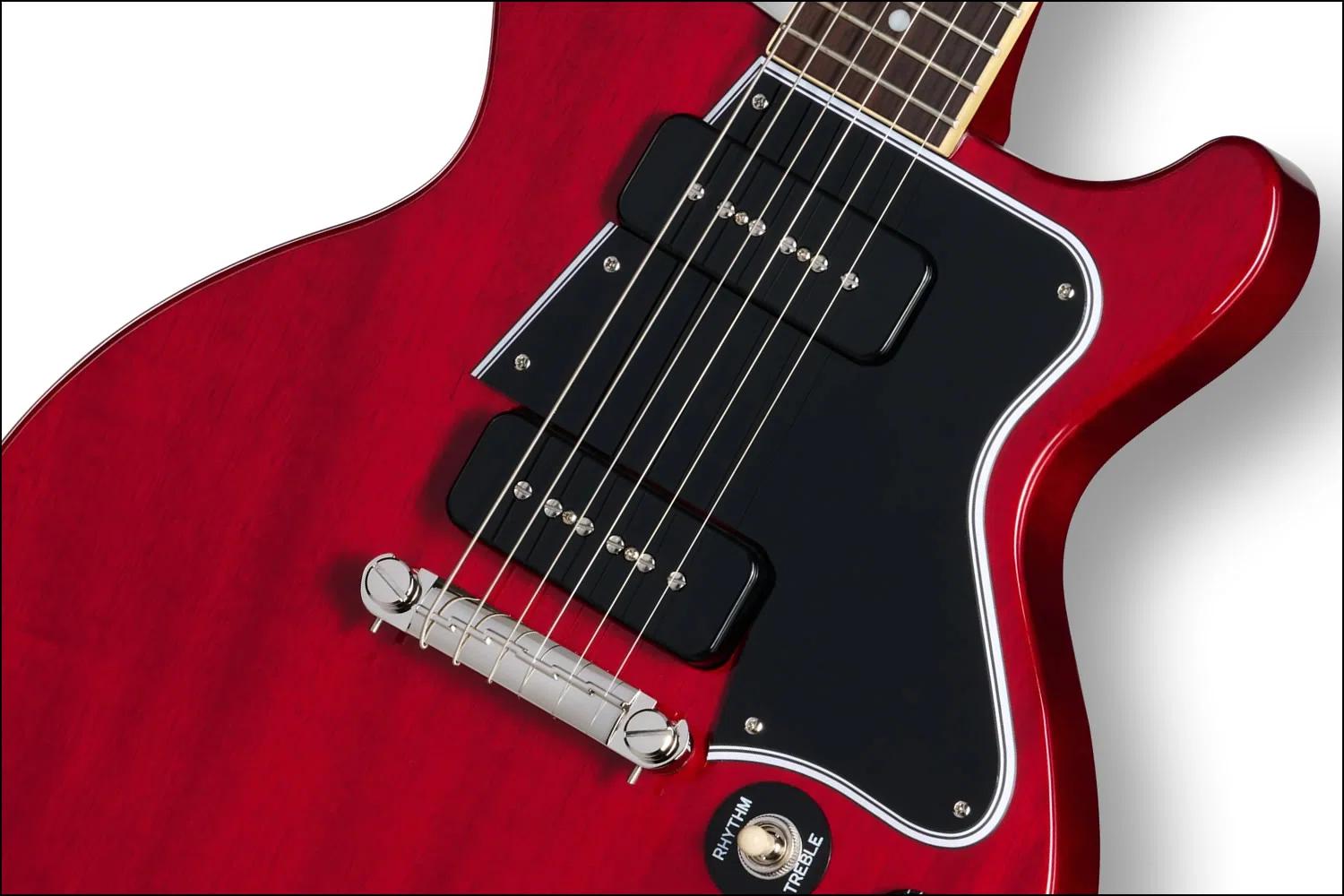 人気のチェリーレッド！エピフォンによる「Les Paul Special Double