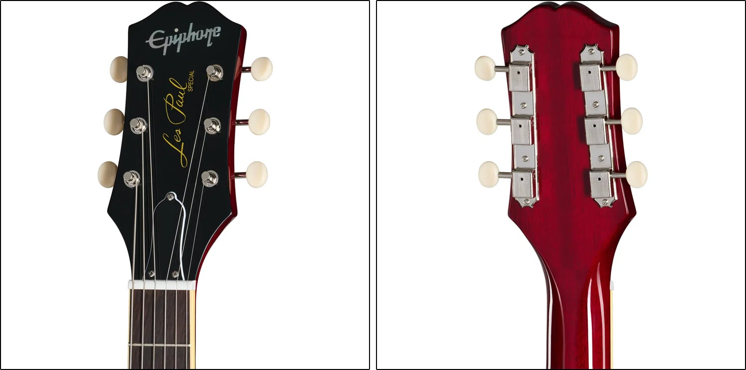 人気のチェリーレッド！エピフォンによる「Les Paul Special Double