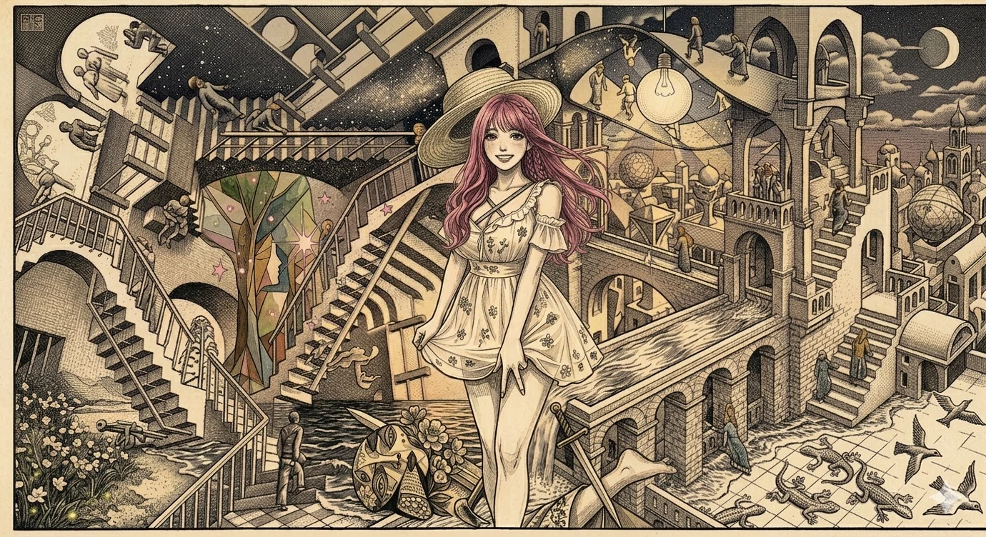 🎨Gemini美術館🎨｜山根あきら | 哲学者