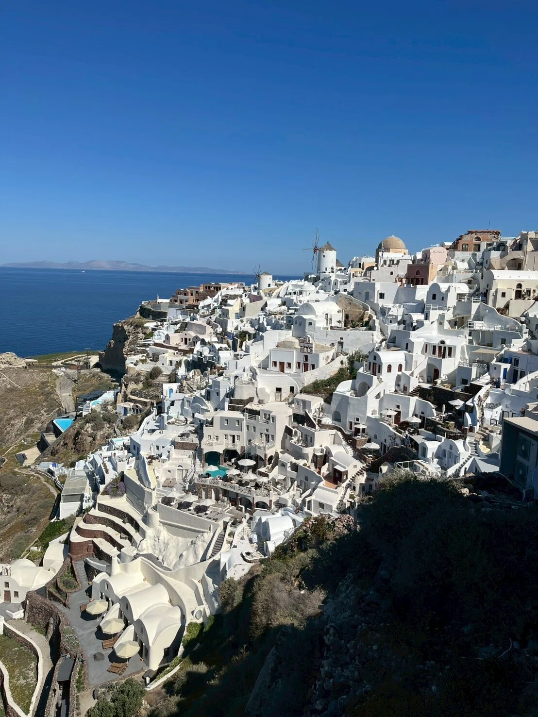 2026年GW】ギリシャ・スペイン周遊ハネムーン①：青と白の絶景