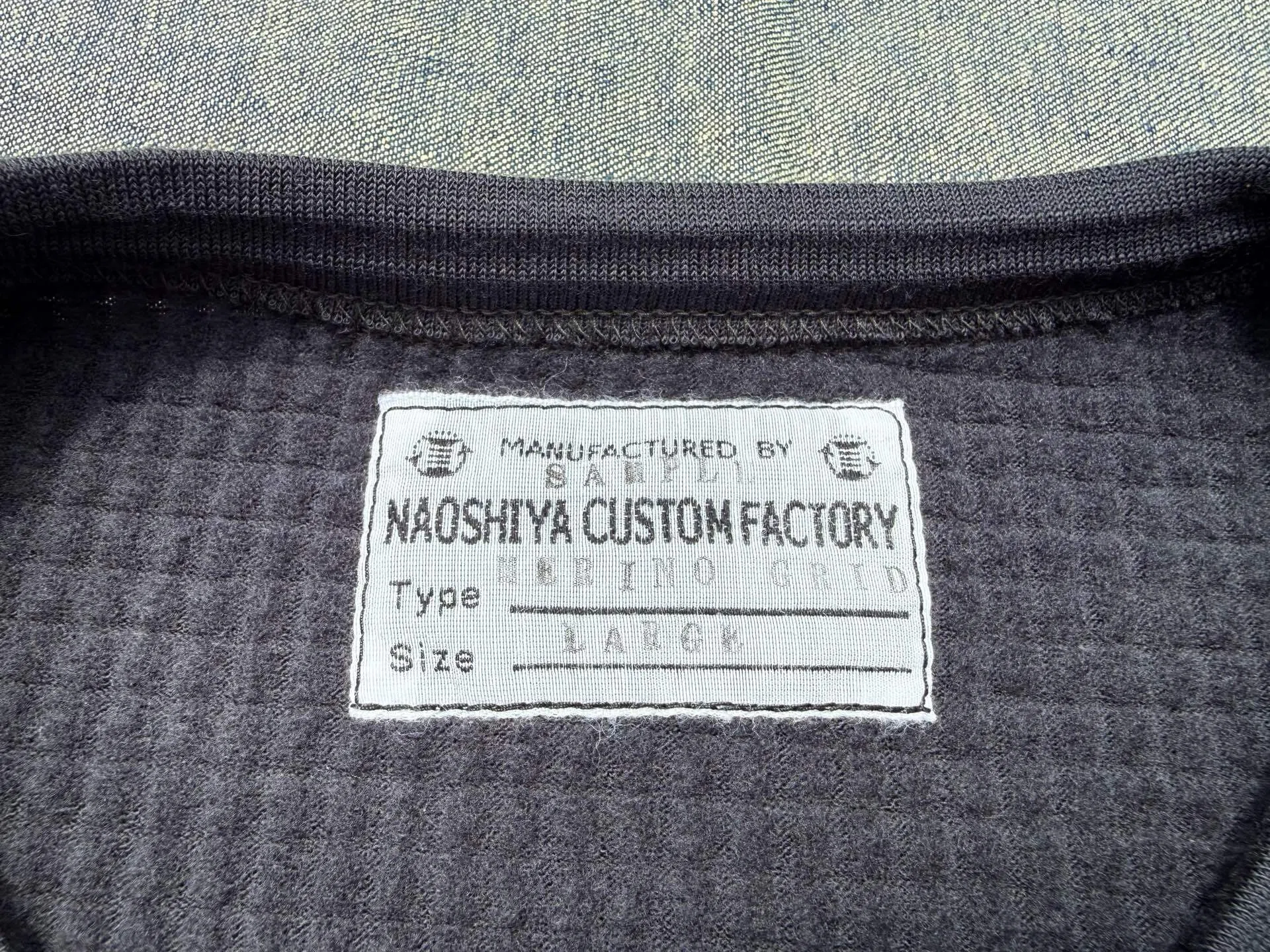 メリノウールグリッド 先行予約スタート｜NAOSHIYA CUSTOM FACTORY