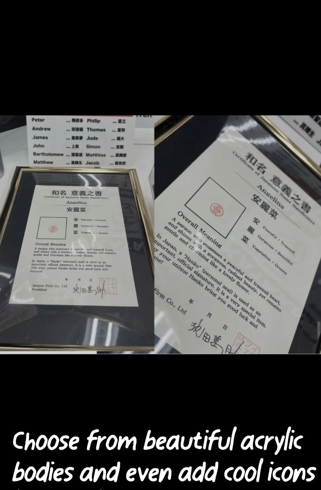 ✨ GET YOUR JAPANESE NAMECustom Hanko Stamps Now on Instagram