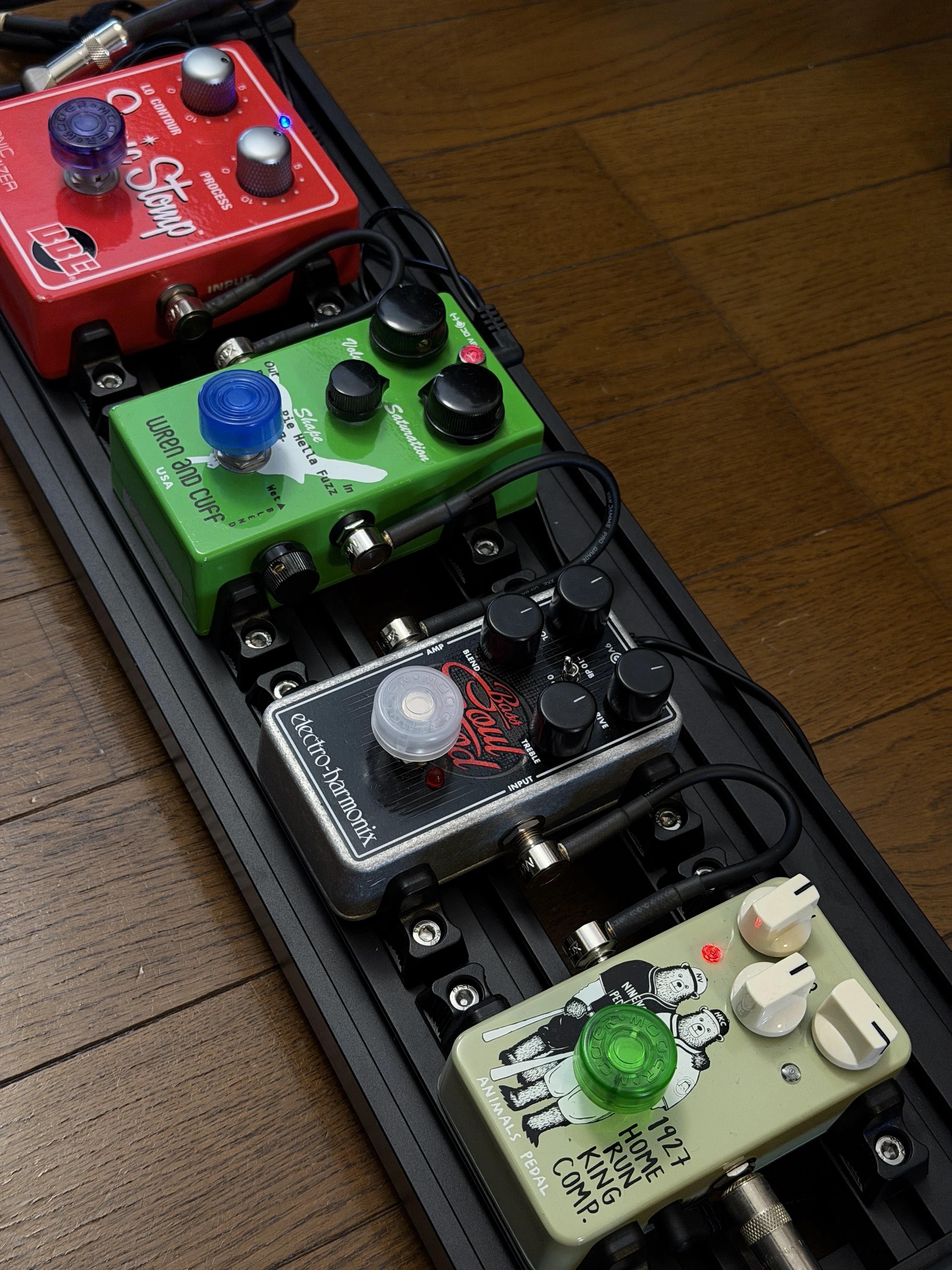 ベース用🎸シンプルで実用的♩理想のエフェクター♈ペダルボード制作記