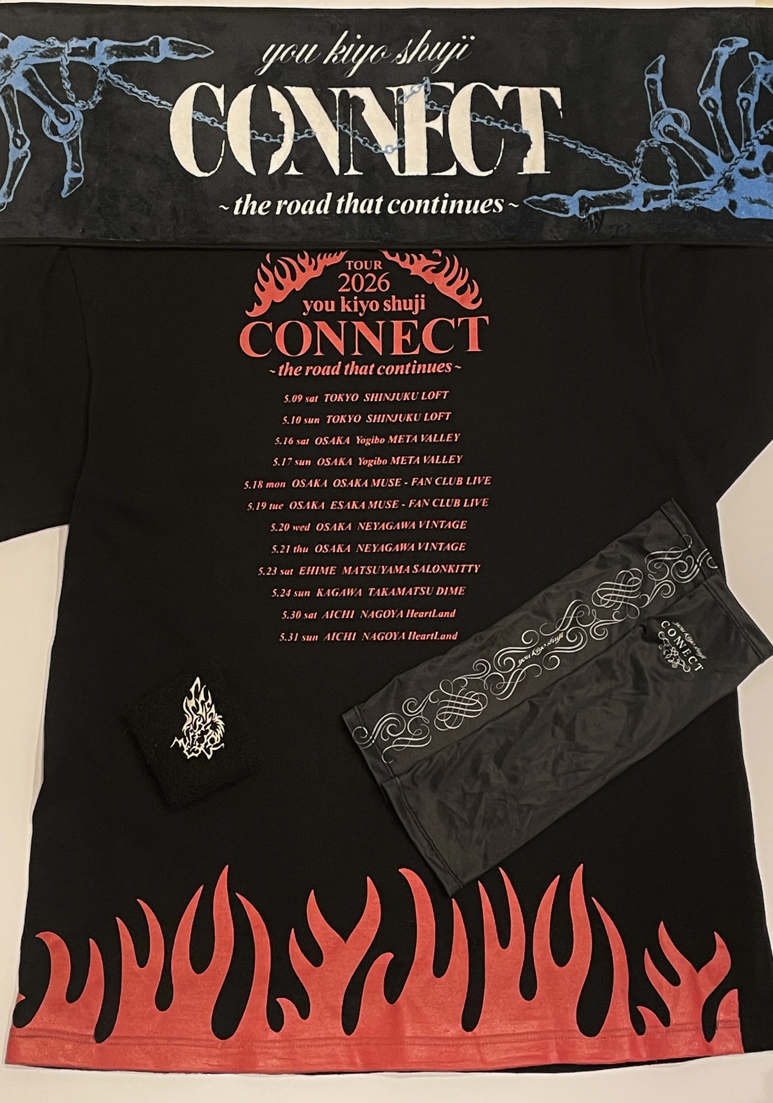 you kiyo shuji TOUR 2026 CONNECT〜the road that continues〜 2025.5