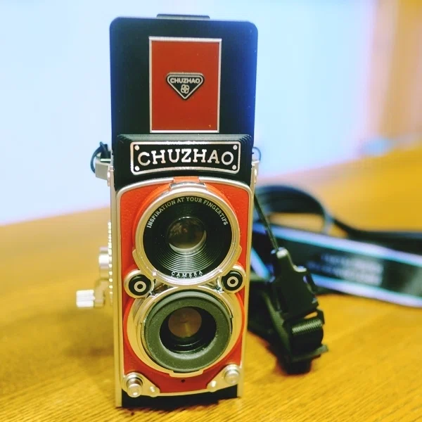 二眼レフ風トイカメラとフィルムカメラのおはなし｜*michi*