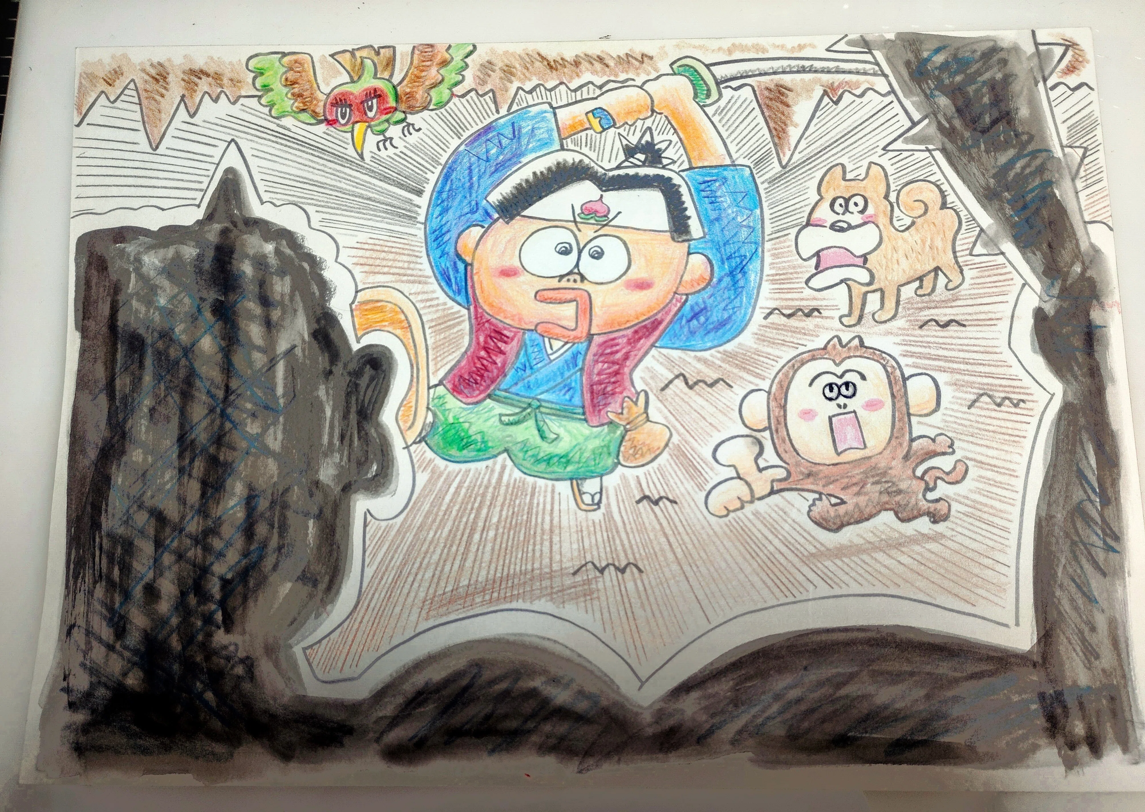アナログイラストで絵本の挿絵の仕事を目指す②主線で悩む｜つぼいひろき