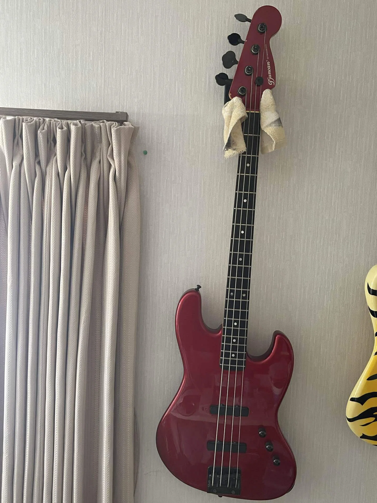 Duncan エレキベース 優美音響　ジャズベース Duncanこのやろう！｜Ace.Katsuragi